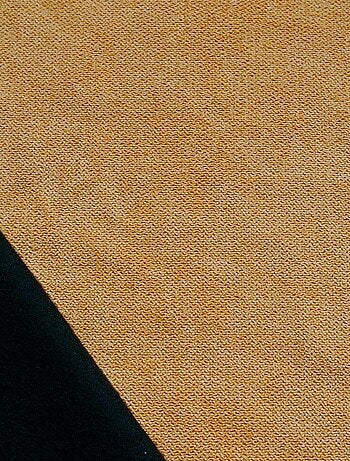 Cortina termoacústica semiocultante KONFOR con trenzas fruncidas