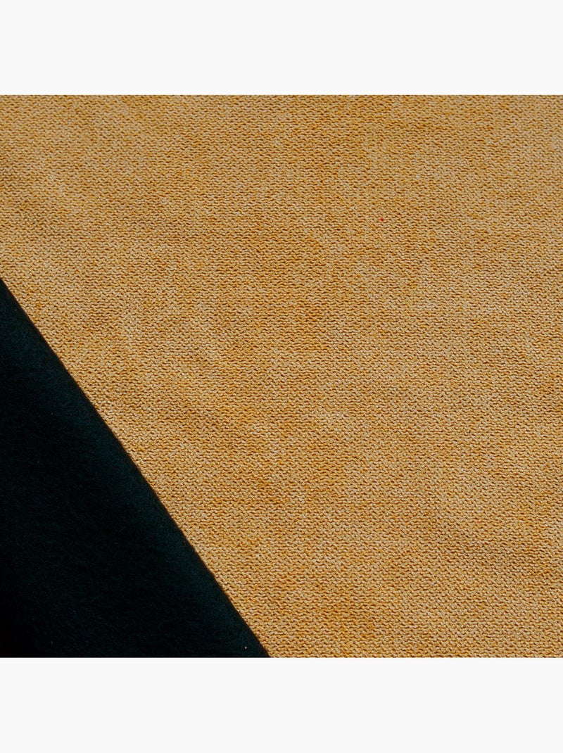 Cortina termoacústica semiocultante KONFOR con trenzas fruncidas Amarillo oscuro - Kiabi