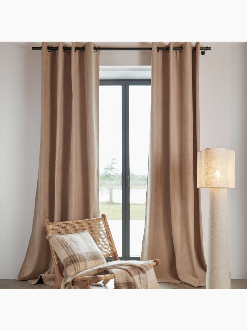 Cortina termoacústica y semiocultante KONFOR Beige - Kiabi