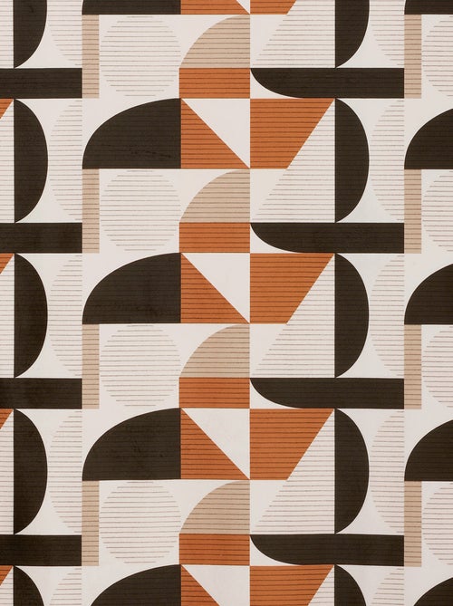 Cortina translúcida de estilo setentoso - Kiabi