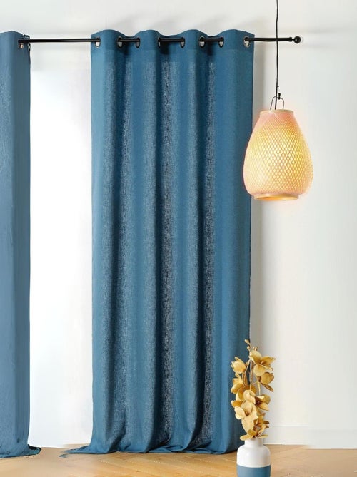 Cortina translúcida de poli/lin - Kiabi