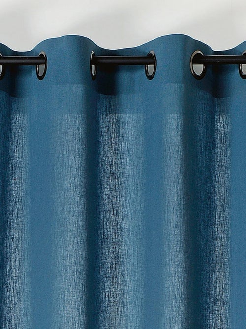 Cortina translúcida de poli/lin - Kiabi