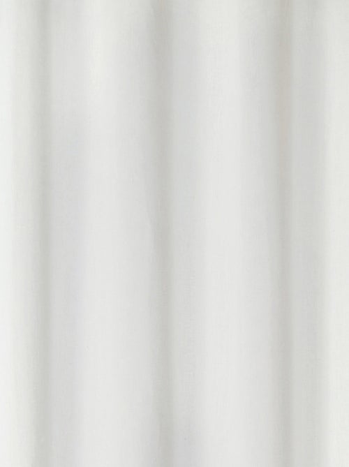 Cortina translúcida de poli/lin - Kiabi