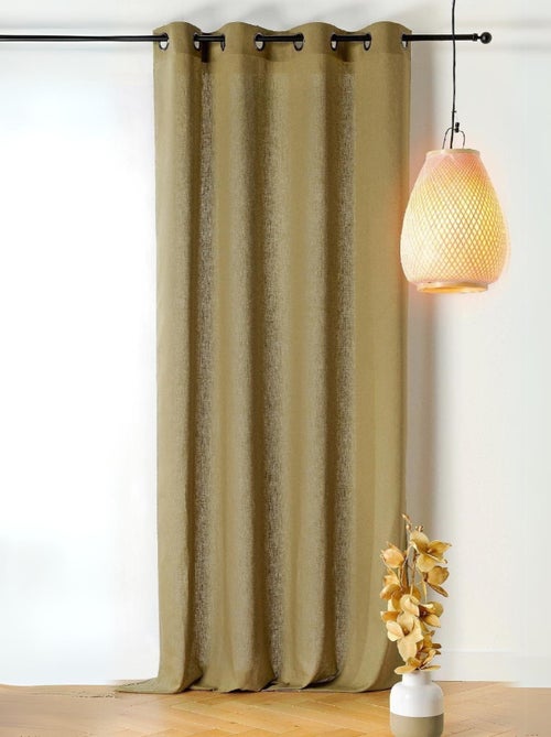 Cortina translúcida de poli/lin - Kiabi