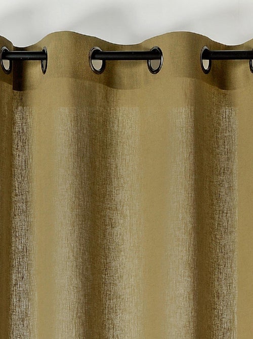 Cortina translúcida de poli/lin - Kiabi