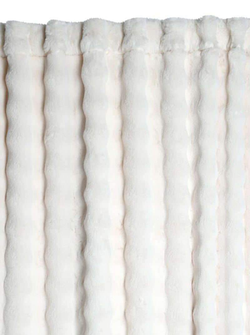 Cortina ultrasuave de imitación de piel Crudo - Kiabi