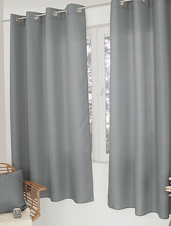 Cortina unida con ollaos