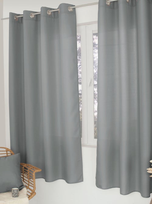 Cortina unida con ollaos - Kiabi