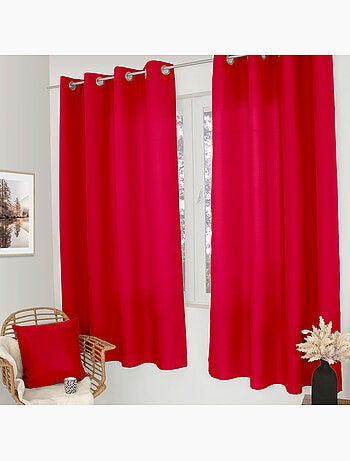 Cortina unida con ollaos