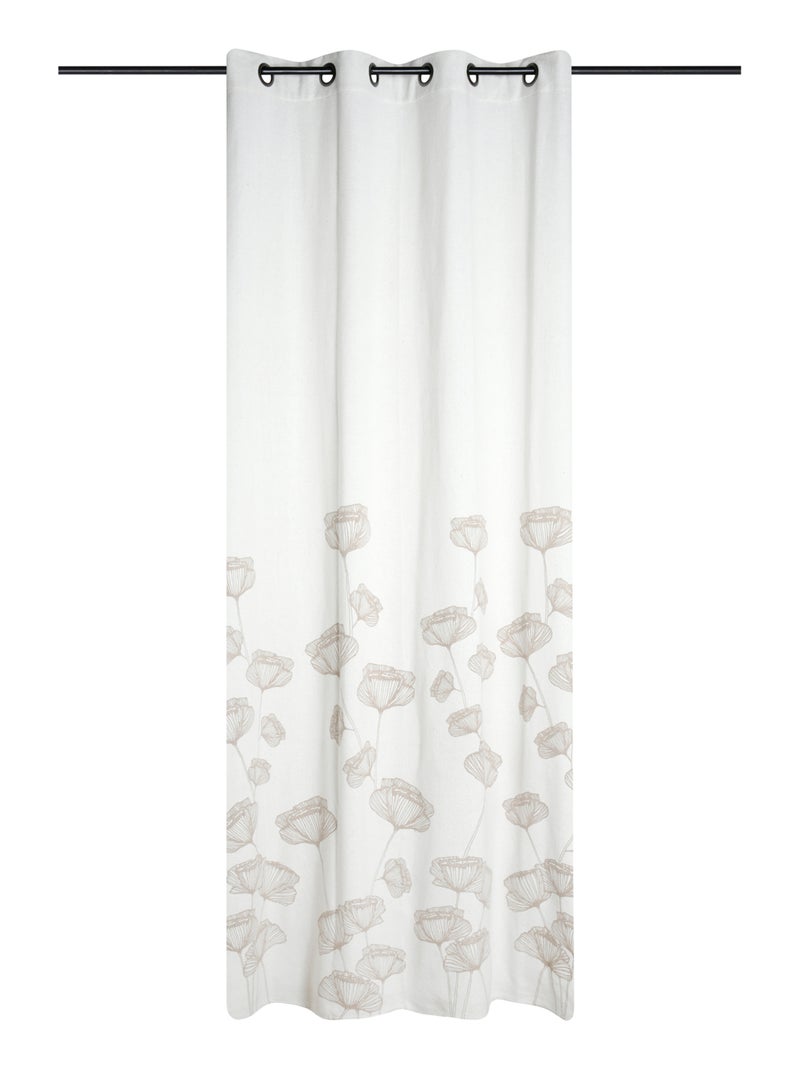 Cortina vegetal con líneas suaves y elegantes Madera natural - Kiabi