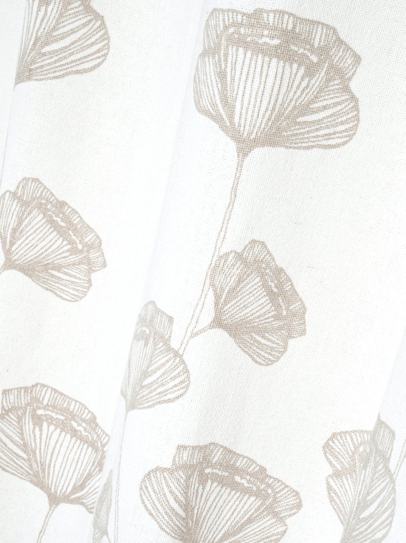Cortina vegetal con líneas suaves y elegantes Madera natural - Kiabi