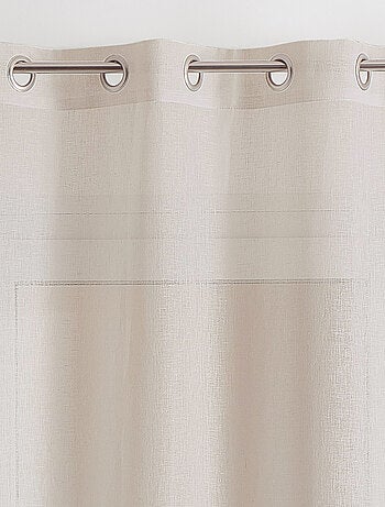 Cortina visillo 100% lino