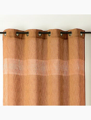 Cortinas caladas estilo macramé