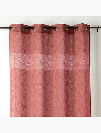 Cortinas caladas estilo macramé