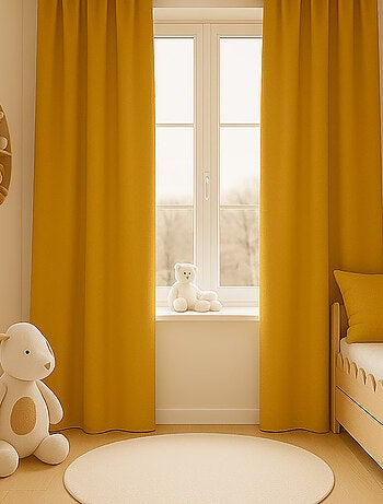 Cortinas de gasa de algodón orgánico
