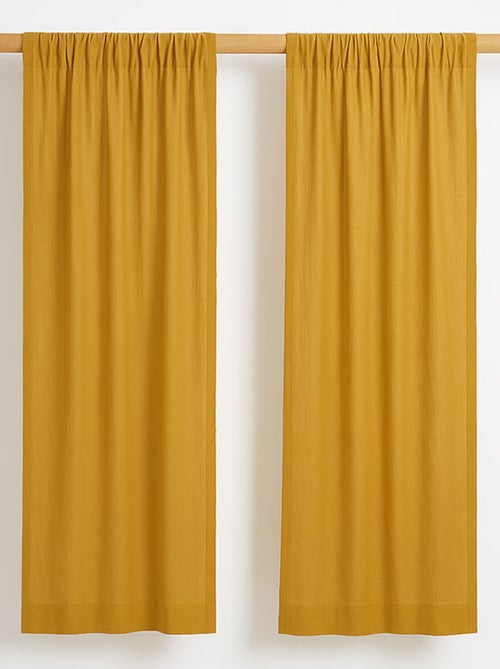 Cortinas de gasa de algodón orgánico - Kiabi