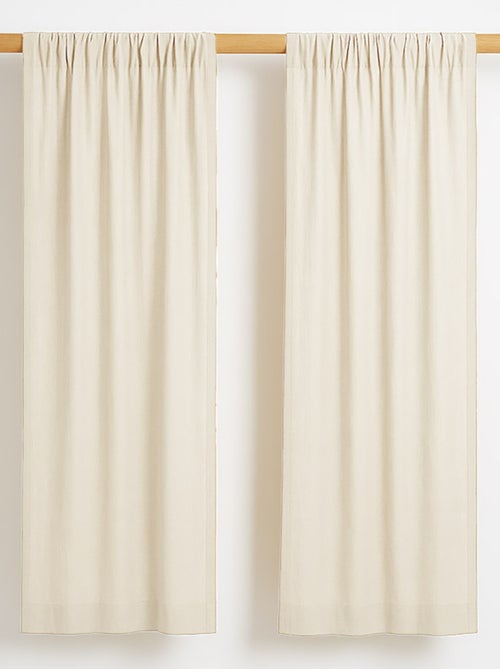 Cortinas de gasa de algodón orgánico - Kiabi