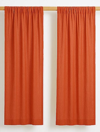 Cortinas de gasa de algodón orgánico
