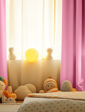 Cortinas de gasa de algodón orgánico