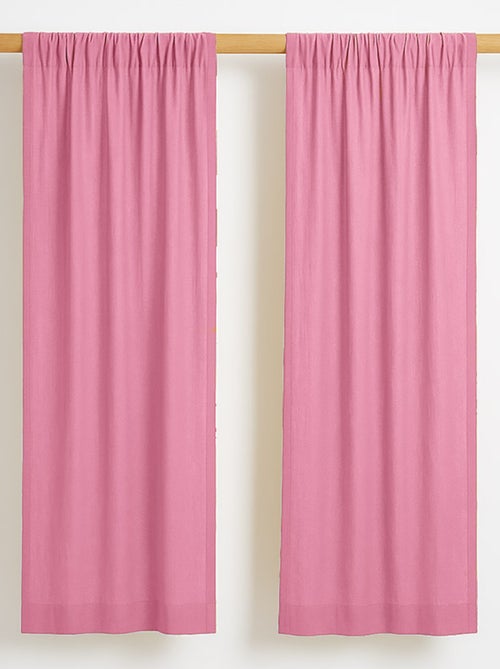 Cortinas de gasa de algodón orgánico - Kiabi