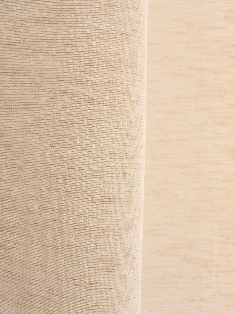 Cortinas de lino Crudo - Kiabi