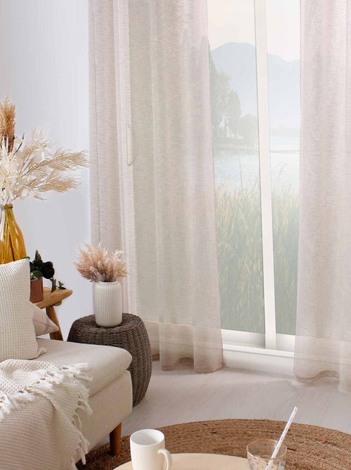 Cortinas de lino - Kiabi