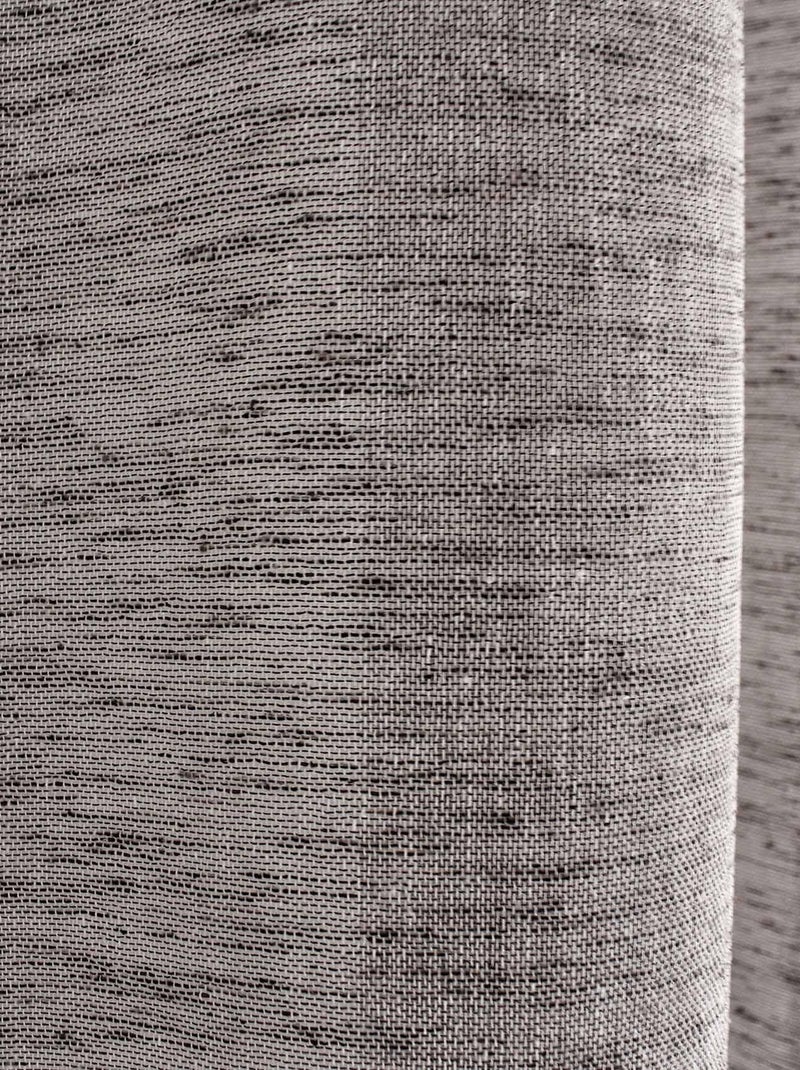 Cortinas de lino Negro - Kiabi