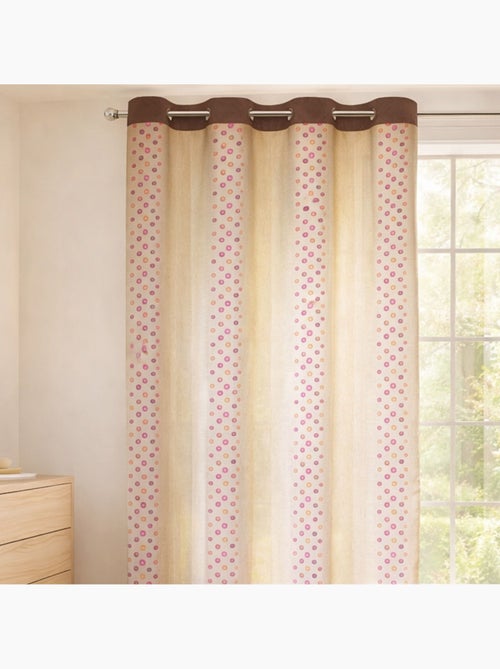 Cortinas de visillo con estampado de lunares y rayas - Kiabi Cortinas de visillo con estampado de lunares y rayas - Kiabi