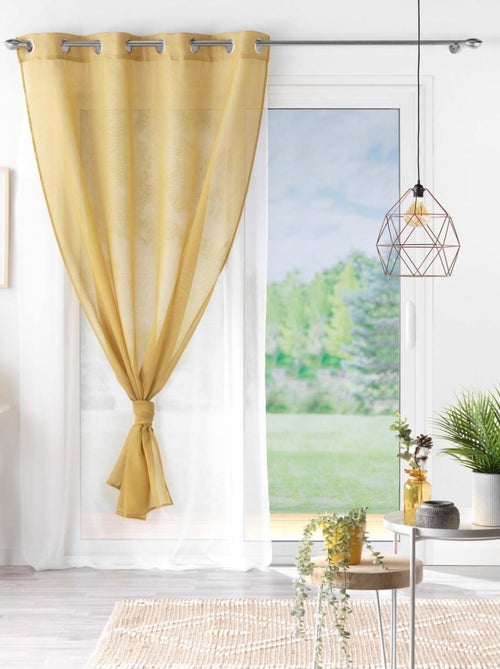 Cortinas dobles de colores - Kiabi