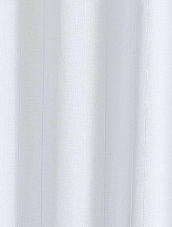 Cortinas lisas de rayas finas