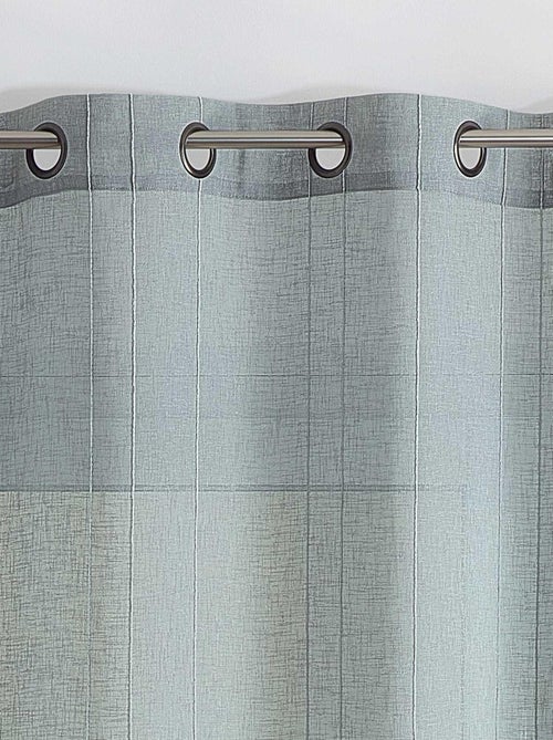 Cortinas lisas de rayas finas - Kiabi