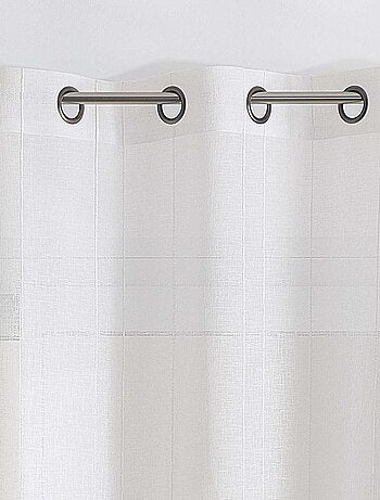 Cortinas lisas de rayas finas