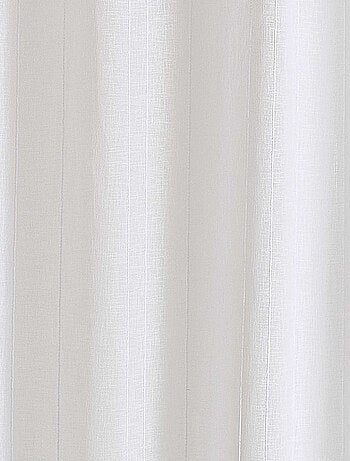 Cortinas lisas de rayas finas