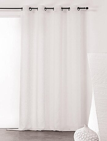 Cortinas lisas y de rejilla de poli/lino