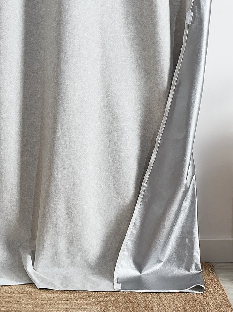 Cortinas térmicas y opacas de invierno y verano Crudo - Kiabi