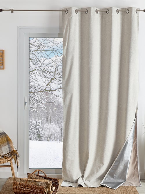 Cortinas térmicas y opacas de invierno y verano - Kiabi