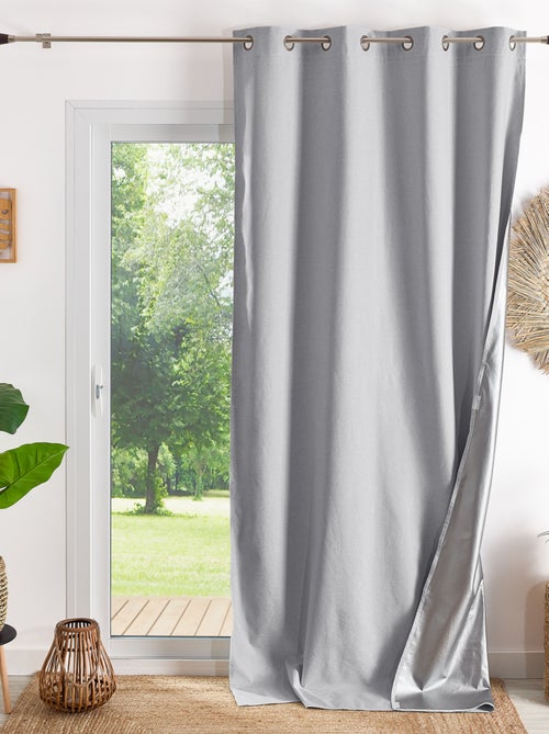 Cortinas térmicas y opacas de invierno y verano - Kiabi