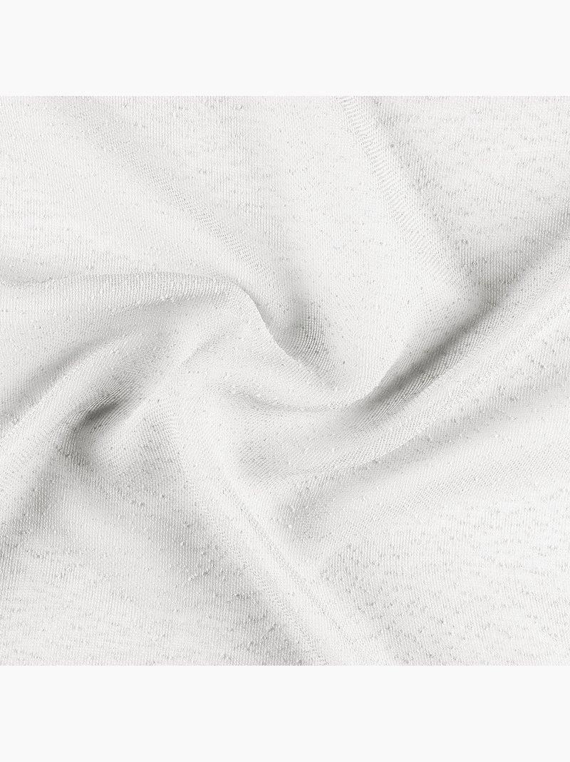 Cortinas trenzadas efecto rizado Blanco - Kiabi