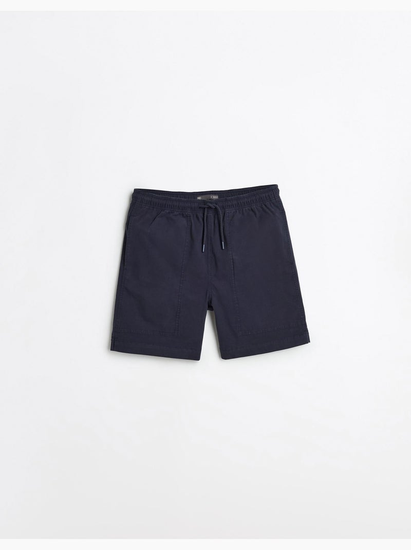Cortos de lienzo, MO Fashion Azul - Kiabi
