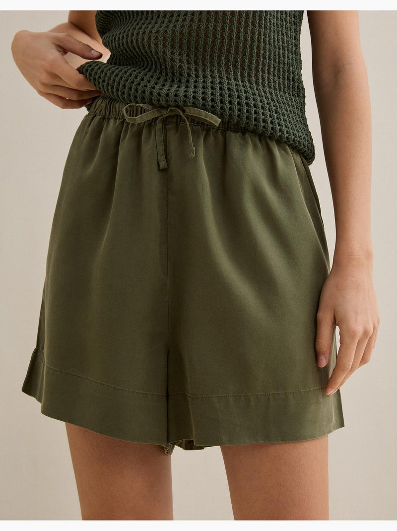 Cortos de Lyocell, MO Fashion Verde - Kiabi