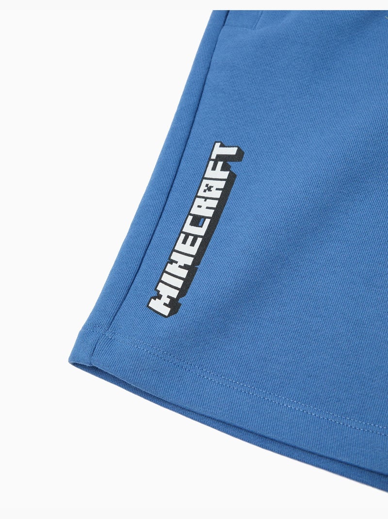 Cortos de 'Minecraft', MO Fashion Azul - Kiabi