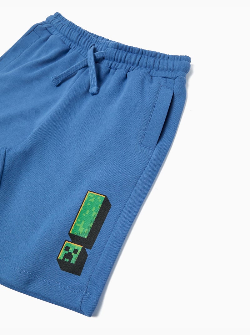 Cortos de 'Minecraft', MO Fashion Azul - Kiabi