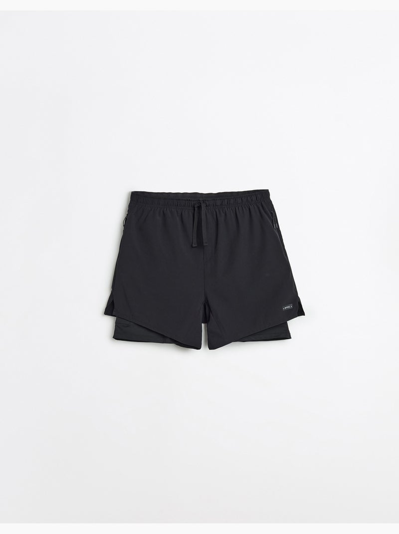 Cortos deportivos, MO Fashion Negro - Kiabi