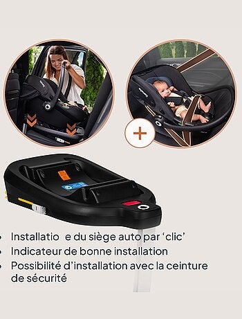Silla de coche para bebé con base ISOFIX - LIONELO Astrid i-Size - Premio ADAC - Ligera - Silla de c