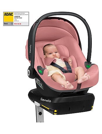 Silla de coche para bebé con base ISOFIX - LIONELO Astrid i-Size - Premio ADAC - Ligera - Silla de c