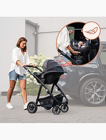 Silla de coche para bebé con base ISOFIX - LIONELO Astrid i-Size - Premio ADAC - Ligera - Silla de c