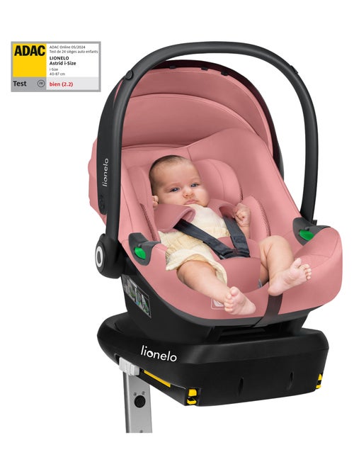 Cosi con base ISOFIX - LIONELO Astrid i-Size - Premio ADAC - Ligero - Silla de coche 40-87 cm - Kiabi
