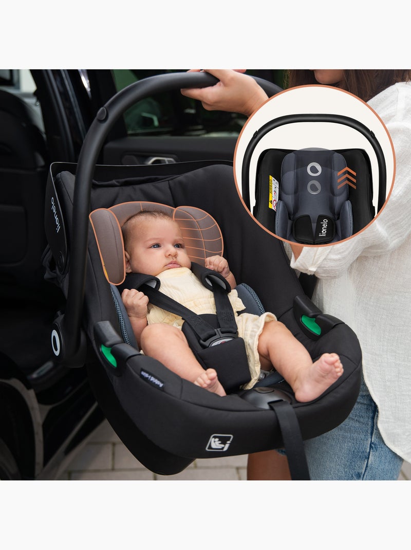Cosi LIONELO Astrid i-Size - Premio ADAC - Ligera - Silla de coche 40-87 cm Negro Gris - Kiabi