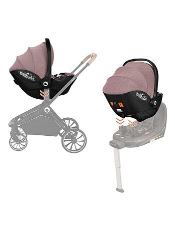 Cosi LIONELO Moxie i-Size - Tejido de bambú - Silla de coche 40-87 cm - Ligera - Grupo 0+