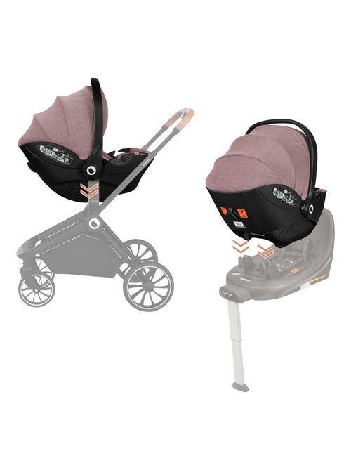 Cosi LIONELO Moxie i-Size - Tejido de bambú - Ligero - Silla de coche 40-87 cm - Grupo 0+ - Kiabi